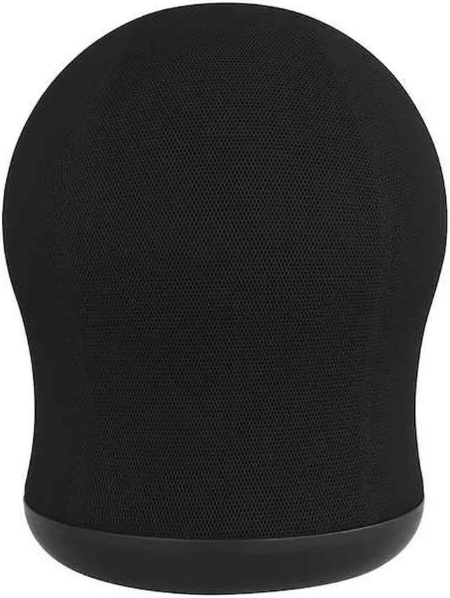 Alt view image 4 of 7 - Zenergy Swivel Ball Chair, 17 1/2" Diameter X 23" High, Black Mesh