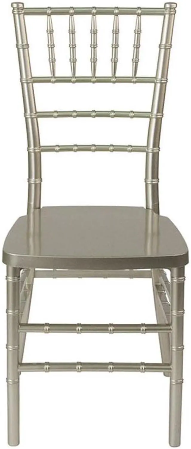 Alt view image 8 of 20 - HERCULES PREMIUM Series Champagne Resin Stacking Chiavari Chair