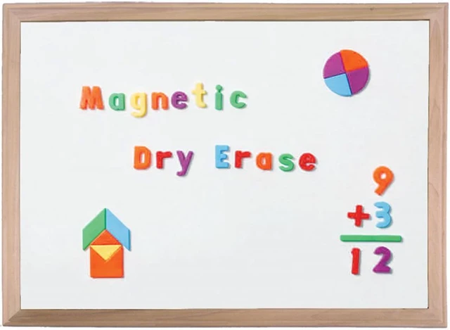 Alt view image 2 of 6 - Wood Magnetic Dryerase Board 24x36 Framed