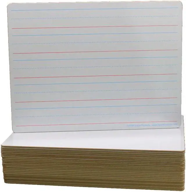 Alt view image 2 of 13 - Double Sided Dry Erase Boards 24Pk 9X12
