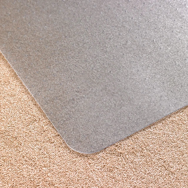 Alt view image 6 of 14 - Advantagemat® Vinyl Rectangular Chair Mat for Carpets up to 1/4" - 48" x 118", FR1130025EV