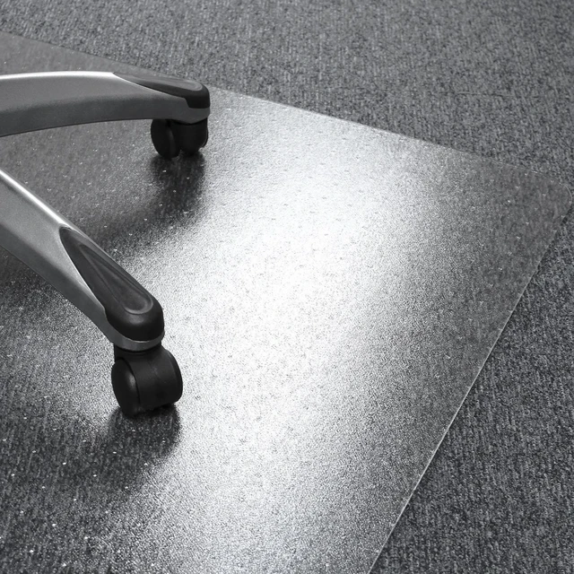 Alt view image 7 of 12 - Ultimat® Polycarbonate Rectangular Chair Mat for Carpets up to 1/2" - 30" x 47" FC11197523ER