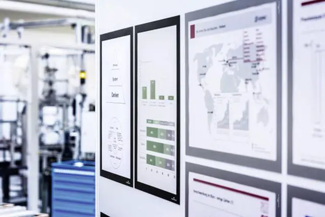 Alt view image 10 of 20 - Durable Duraframe Sign Holder, 11 X 17, Black Frame, 2/Pack 476901