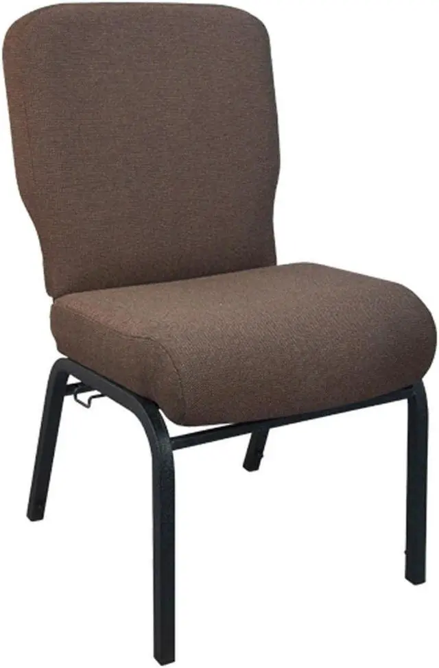Alt view image 5 of 20 - Advantage Signature Elite Java Church Chair - 20 in. Wide