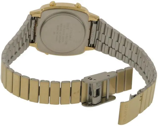 Alt view image 7 of 10 - Casio Stainless Steel Gold Digital Watch - LA670WGA-1CR