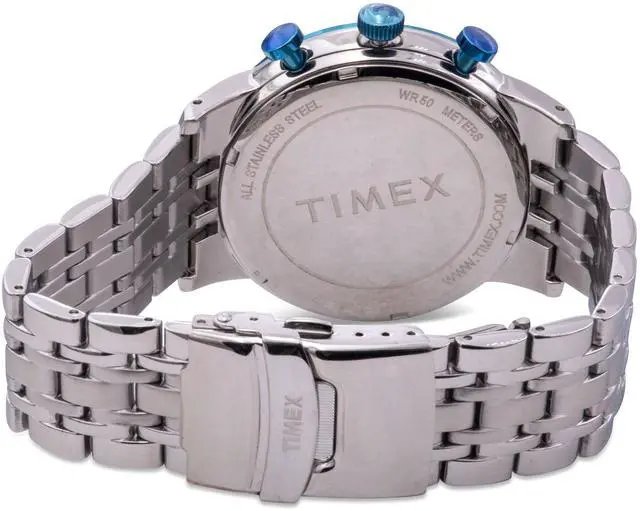 Alt view image 2 of 3 - Timex Stainless Steel Chronograph Mens Watch