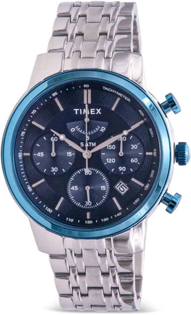Main image of Timex Stainless Steel Chronograph Mens Watch