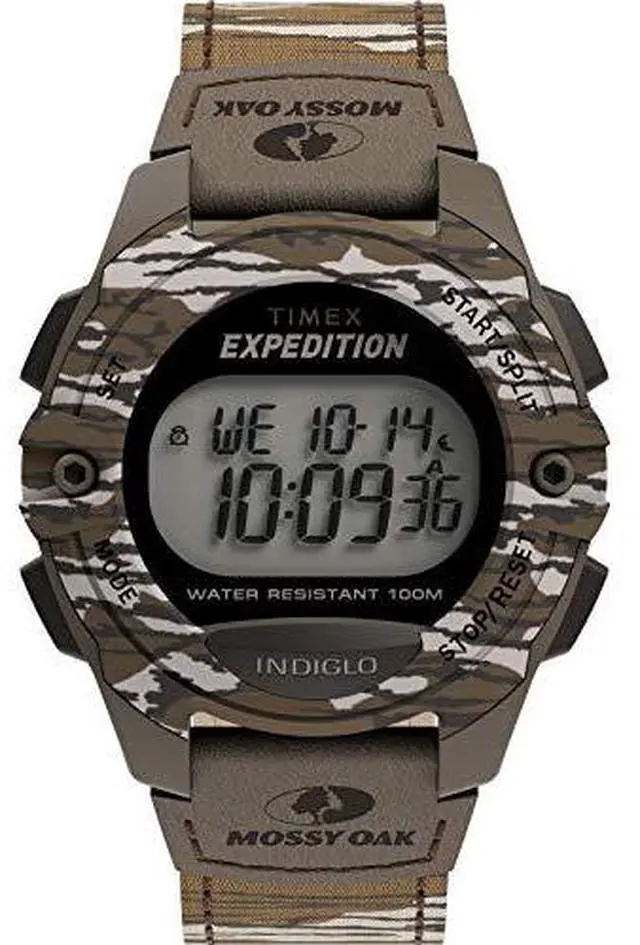 Alt view image 2 of 3 - Timex x Expedition Digital CAT 40mm Camo Fabric Mens Watch