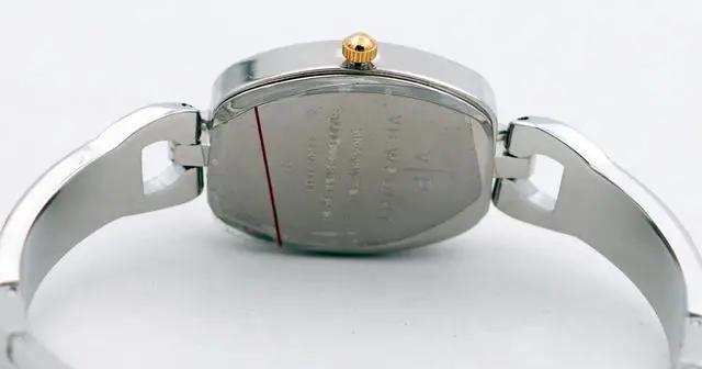 Alt view image 2 of 3 - Timex Viewpoint Tonneau Silver-Tone MOP Womens Watch