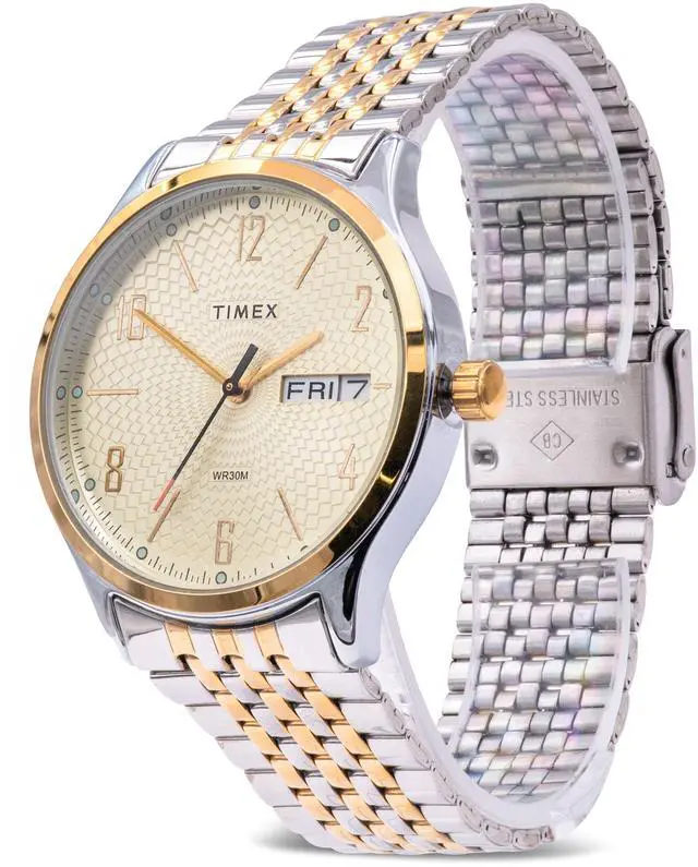 Alt view image 2 of 3 - Timex Two-Tone Mens Watch