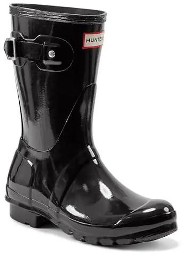 Alt view image 9 of 10 - HUNTER Women's Original Short Gloss Snow Boot