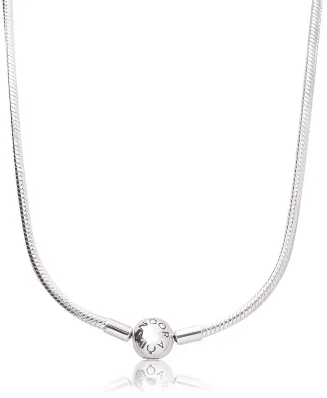 Alt view image 3 of 3 - PANDORA Pandora Moments Snake Chain Necklace
