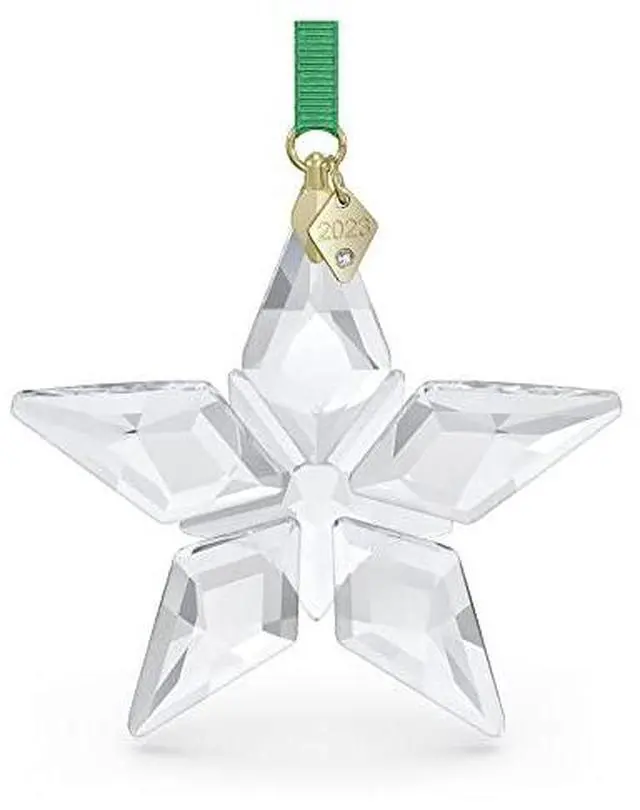 Alt view image 6 of 7 - Swarovski Annual Edition 2023 Ornament, Clear Crystal Star with 97 Facets, Gold-Tone Finished Tag, Part of The Swarovski Annual Edition Collection