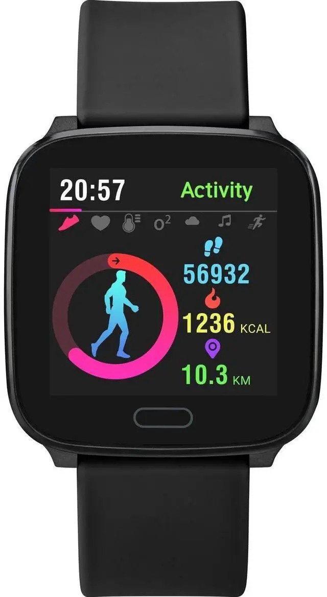 Alt view image 2 of 2 - iConnect By Timex Classic Square Smartwatch