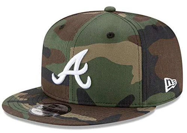 Alt view image 2 of 3 - New Era 9Fifty MLB Atlanta Braves WDC Snapback 950 Cap - Adjustable - Camouflage