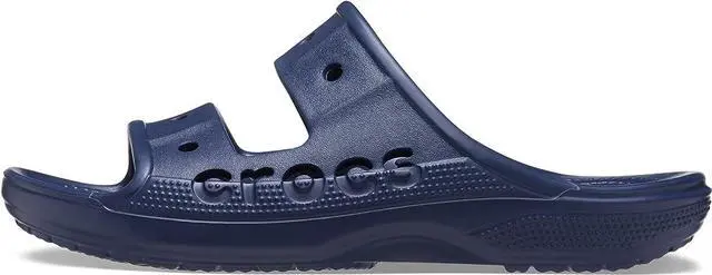 Main image of Crocs Unisex Baya Two-Strap Slide Sandals - Navy