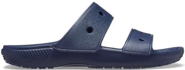 Alt view image 2 of 2 - Crocs Unisex Classic Two-Strap Slide Sandals - Navy