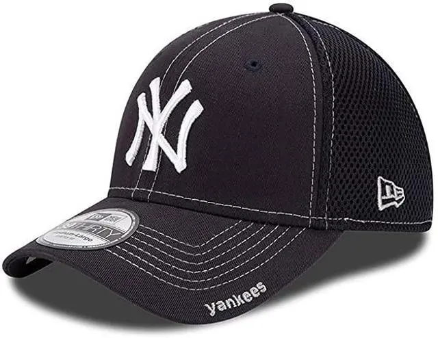 Main image of New Era MLB New York Yankees Neo Fitted Baseball Cap - Navy - Medium/Large
