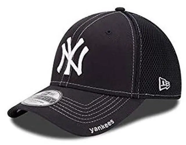 Alt view image 2 of 3 - New Era MLB New York Yankees Neo Fitted Baseball Cap - Navy - Medium/Large