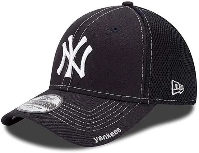 Alt view image 3 of 3 - New Era MLB New York Yankees Neo Fitted Baseball Cap - Navy - Medium/Large