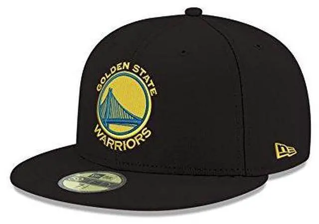 Alt view image 2 of 3 - New Era NBA Golden State Warriors 59FIFTY Fitted Cap - Black