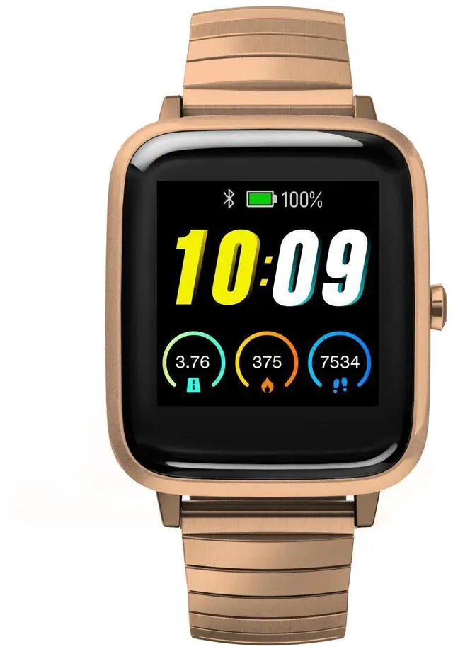 Alt view image 3 of 3 - Timex iConnect Active+ Rose Gold-Tone Expansion Band