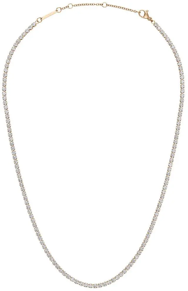 Main image of Daniel Wellington Classic Rose Gold-Tone Tennis Necklace