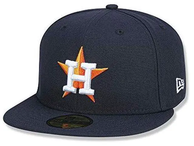 Alt view image 3 of 3 - New Era MLB Houston Astros 59FIFTY On Field Home Fitted Cap - Navy