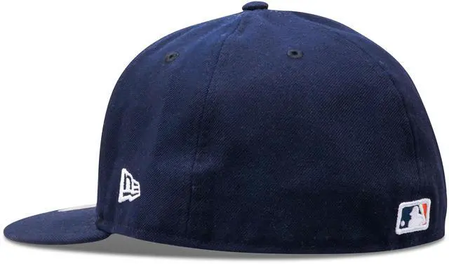 Alt view image 2 of 3 - New Era MLB Houston Astros 59FIFTY On Field Home Fitted Cap - Navy