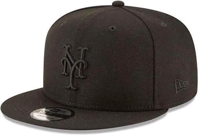 Main image of New Era 9Fifty MLB NY Mets MLB Basic Snapback Cap - Adjustable - Black