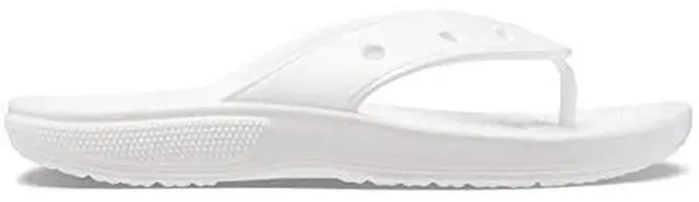 Alt view image 2 of 2 - Crocs Classic Flip-Flop - White