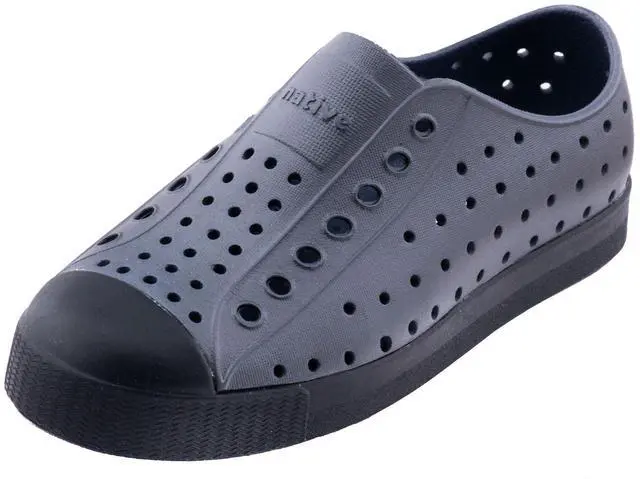 Main image of Jefferson Metallic Kids Shoes - Jiffy Black - C4