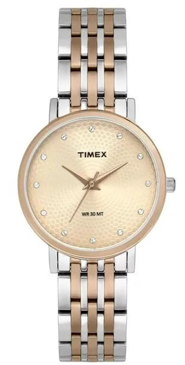Main image of Timex Classic 30mm Two-Tone Ladies Watch