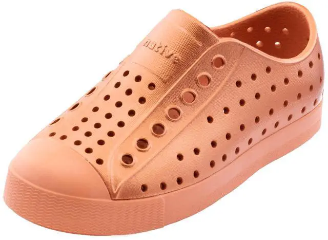 Alt view image 2 of 2 - Jefferson Metallic Kids Shoes - Orange - C10