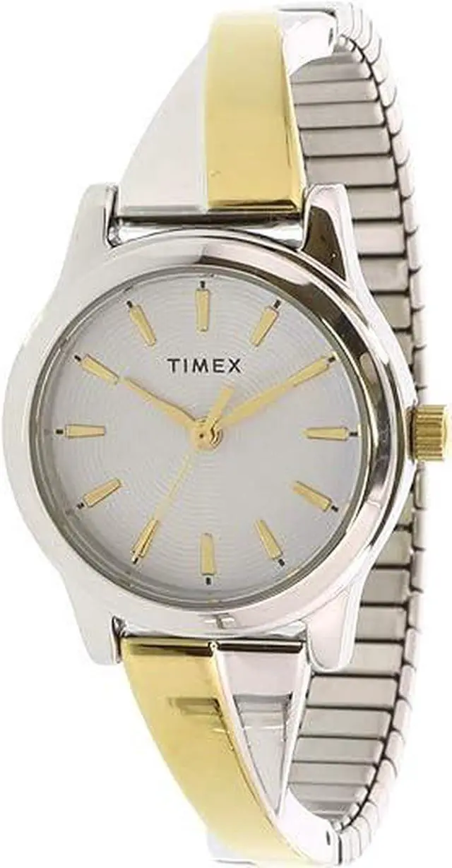 Alt view image 5 of 7 - Women's Timex Stretch Bangle 12mm Band Watch TW2R98600