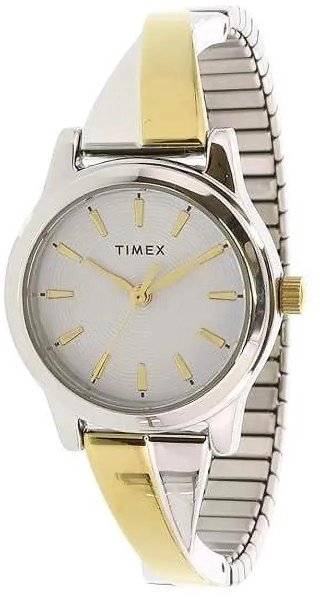 Alt view image 7 of 7 - Women's Timex Stretch Bangle 12mm Band Watch TW2R98600
