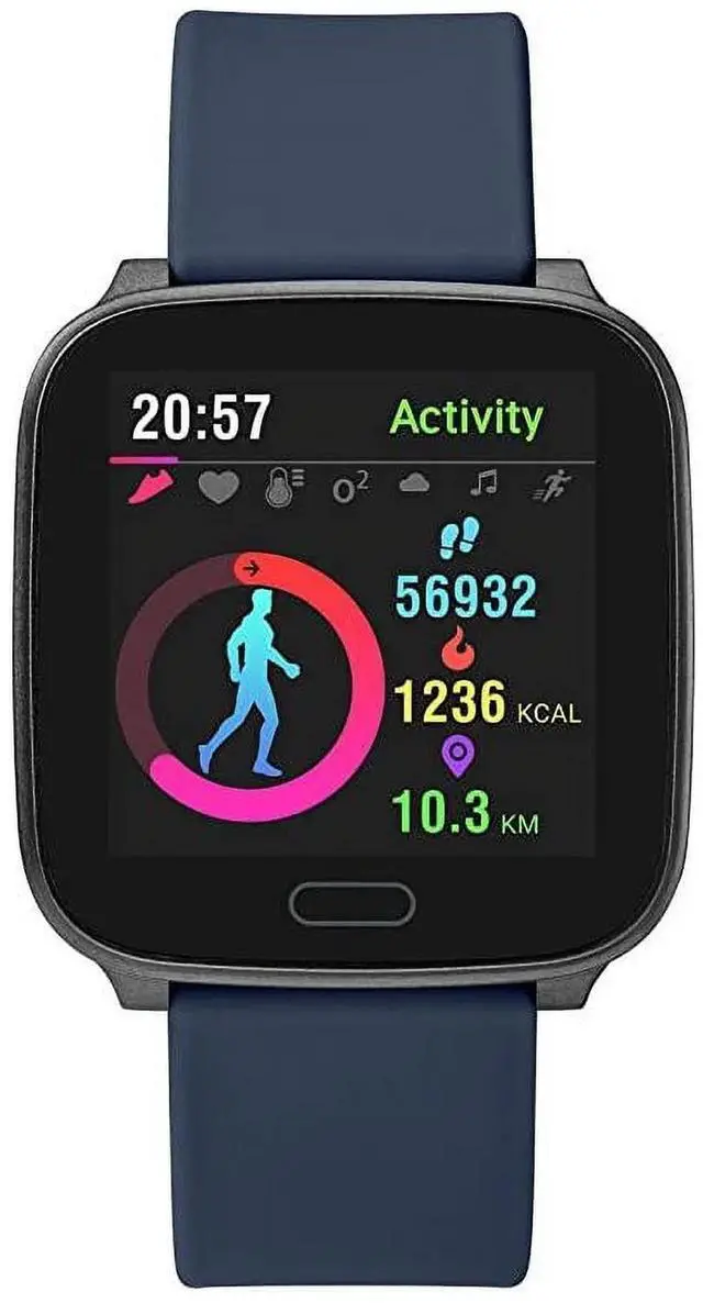 Alt view image 3 of 3 - iConnect By Timex Active Square Smartwatch