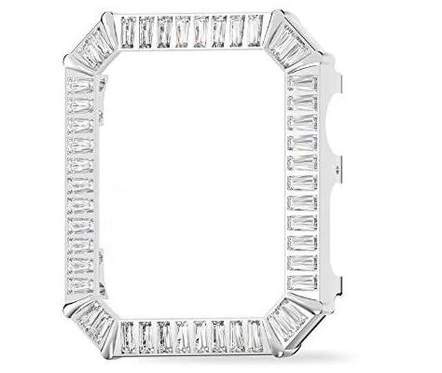 Alt view image 2 of 3 - Swarovski Case For Apple Watch Series 4 & 5 40 Mm Silver Tone