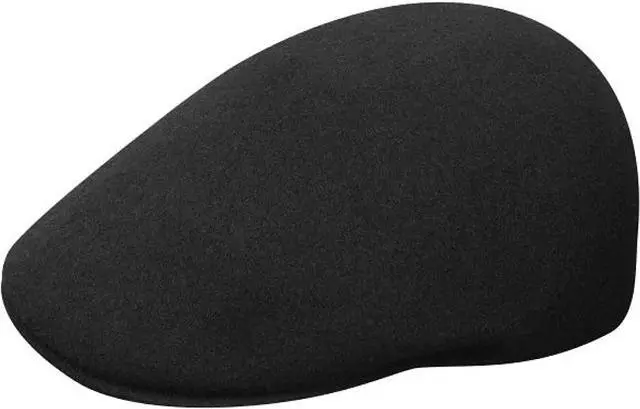 Main image of Kangol Seamless Wool 507 Felt Hat for Men and Women - Black/Gold