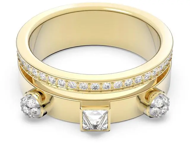 Main image of Swarovski Thrilling Ring White - Gold-Tone Plated
