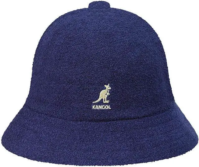 Alt view image 2 of 2 - Kangol Bucket Bermuda Unisex Hat - Navy