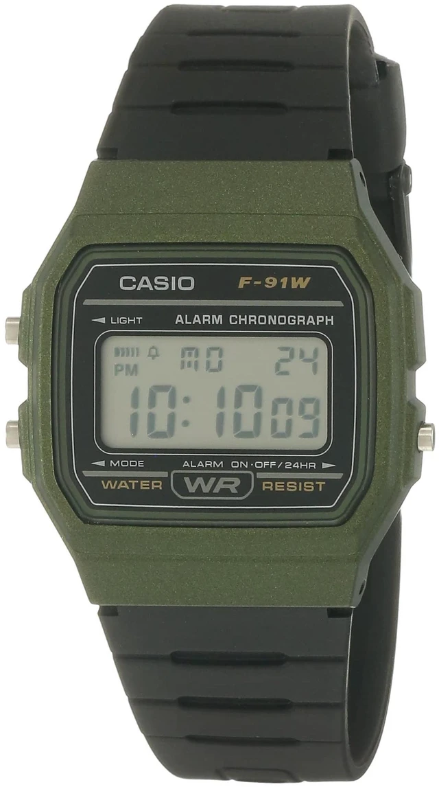 Main image of Casio Green/Black Digital Mens Watch