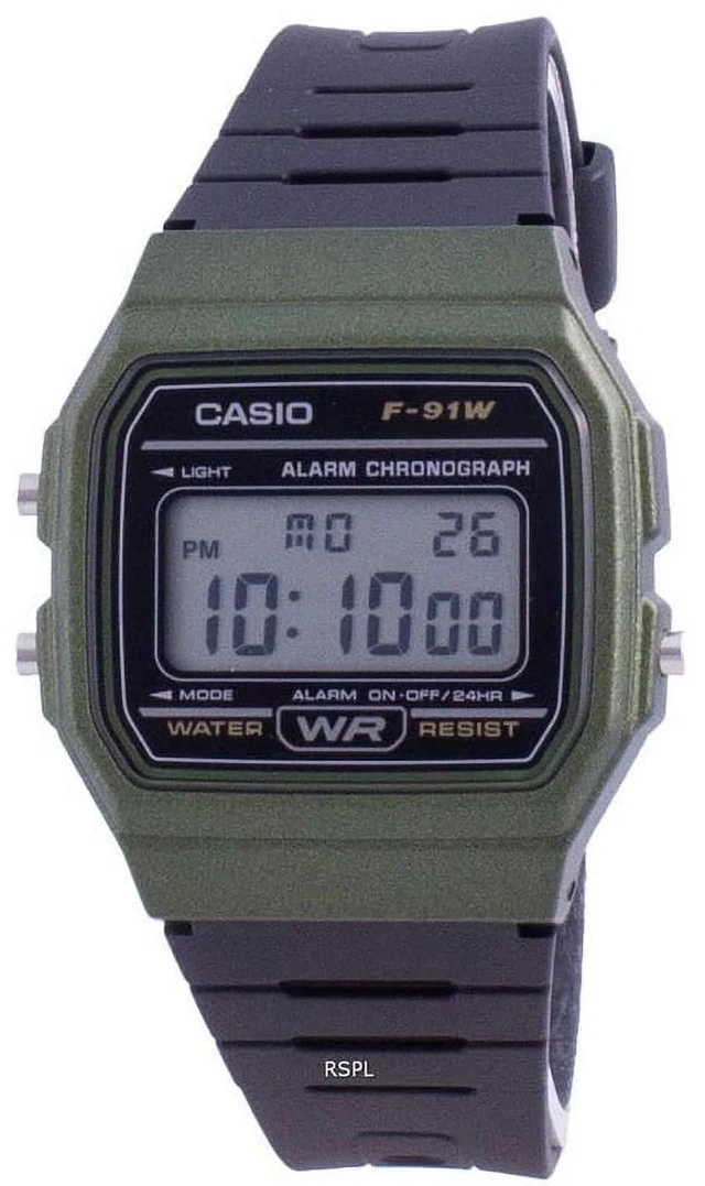 Alt view image 2 of 2 - Casio Green/Black Digital Mens Watch