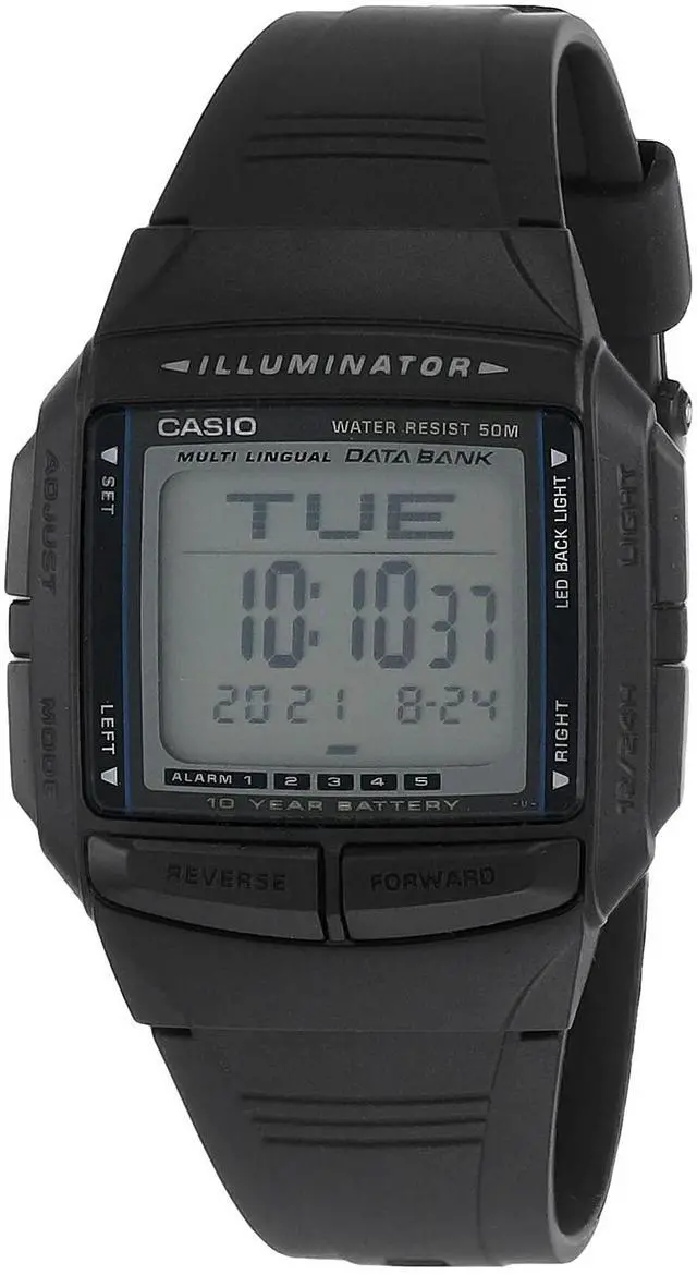 Main image of Casio Vintage Quartz Databank Mens Watch