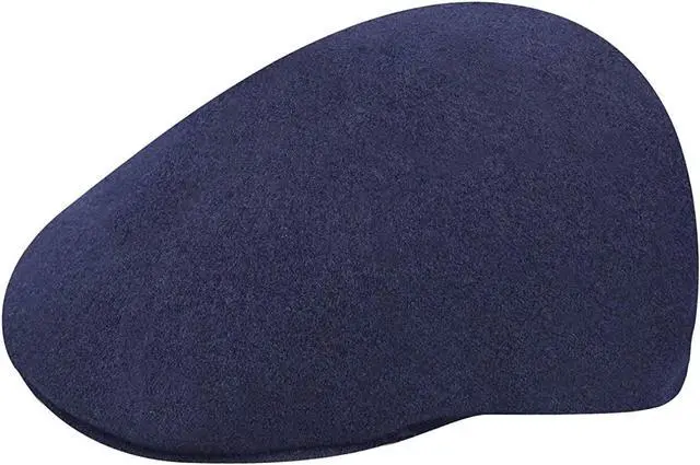 Alt view image 2 of 2 - Kangol Seamless Wool 507 Felt Hat for Men and Women - Dark Blue