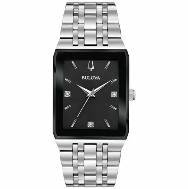 Alt view image 11 of 13 - Bulova 96D145 Mens Quadra Silver Watch