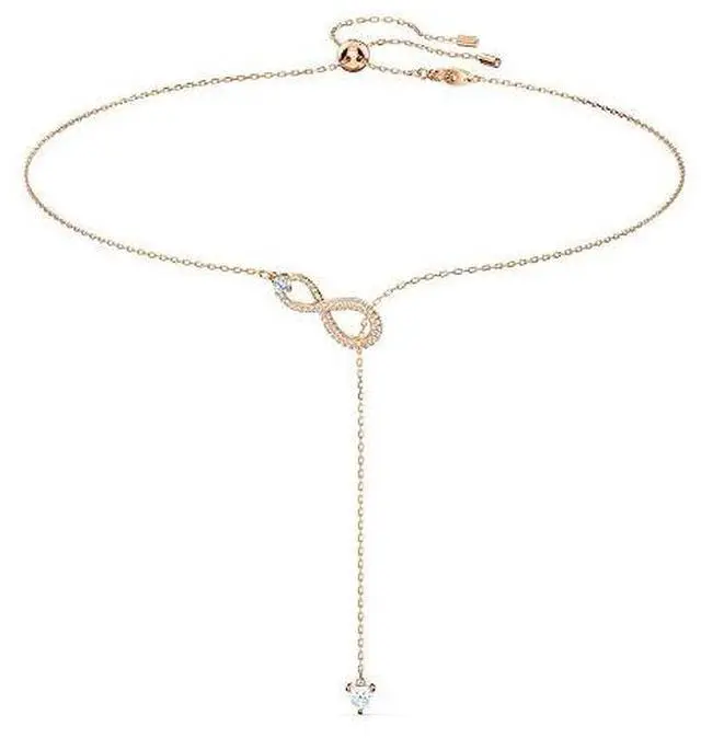 Alt view image 3 of 3 - Swarovski Infinity Y Necklace