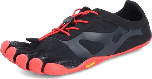 Main image of Vibram Mens Five Fingers KSO EVO Crosstraining Sneaker - Black/Red
