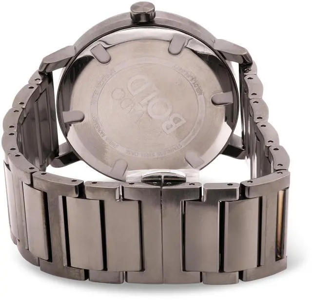 Alt view image 4 of 5 - Movado Bold Series Mens Gunmetal ION Plated Swiss Quartz Watch 3600509