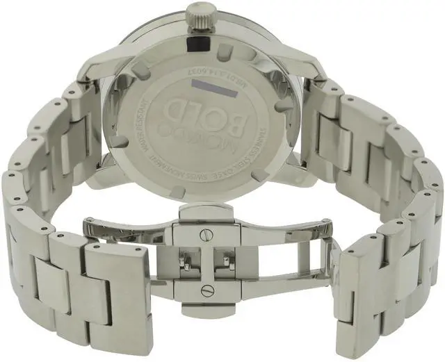 Alt view image 17 of 18 - Movado Bold Ladies Silver Dial Mirror Stainless Steel Swiss Quartz Watch 3600084